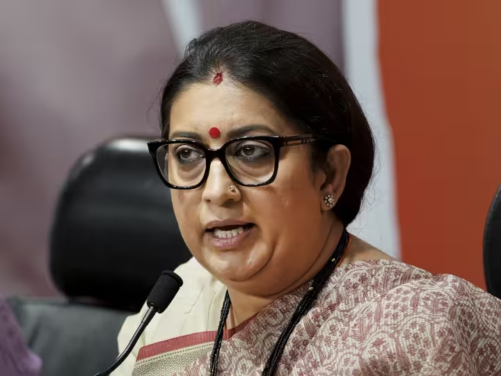 Smriti Irani reacts on Manipur