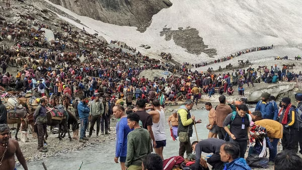 Amarnath Yatra suspended from Jammu