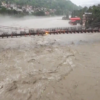 scary visuals from rain hit Himachal Pradesh