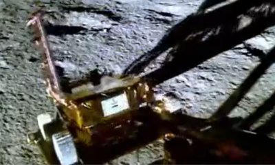 Pragyan rover roaming on Shiv Shakti point