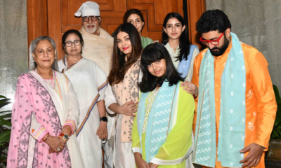 Mamata Banerjee and Bachchan family celebrating Rakshabandhan