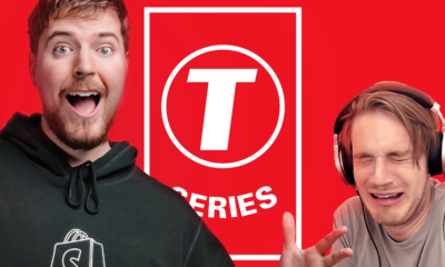 Now it's T-Series vs Mr Beast