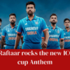The excitement reached new heights as the ICC launched the official ICC World Cup anthem for this edition's World Cup