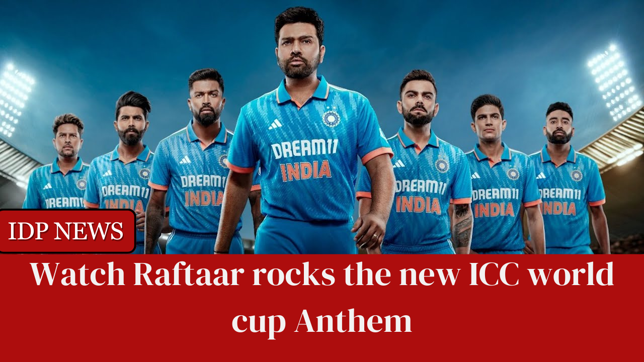 The excitement reached new heights as the ICC launched the official ICC World Cup anthem for this edition's World Cup