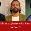 Farhan Akhtar recently named Ranveer the new Don in a special announcement video; however, many fans expressed disappointment.
