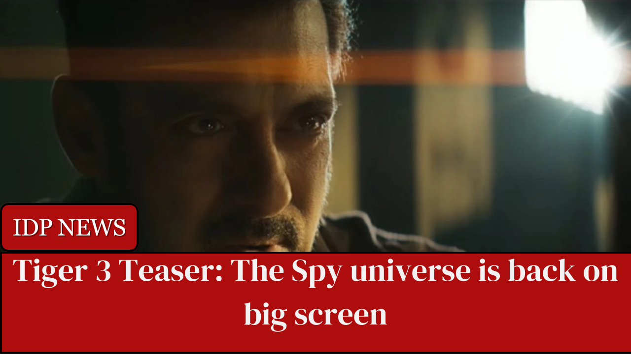 The producers of Tiger 3 released a new teaser on Wednesday, providing the best look yet into the universe of Maneesh Sharma's directorial debut.