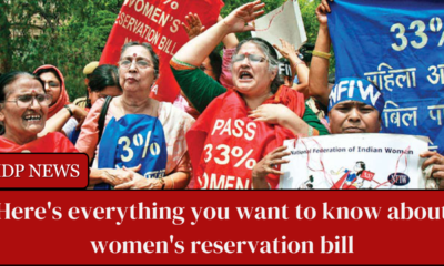 President Droupadi Murmu granted her approval of the women's reservation bill, Nari Shakti Vandan Adhiniyam became law in India.