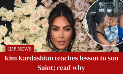 Kim Kardashian did not let her son Saint get away with his rude behavior recently when the paparazzi