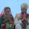 A Gujarati couple exchanged vows in a destination wedding held in Himachal Pradesh's picturesque Spiti Valley.