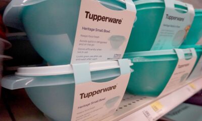 Tupperware blamed ongoing material defects in internal control over financial reporting, its difficult economic situation, and significant erosion.