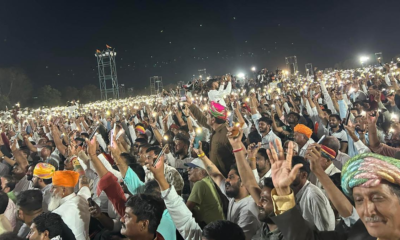 This was the second rally organised by the Kshatriya community in Rajkot to show their strong opposition to Mr. Rupala.
