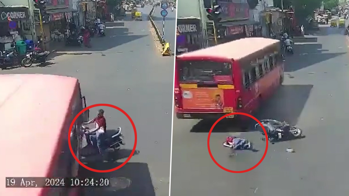 Ahmedabad Accident: Tragically, a motorist died in Ahmedabad after colliding with a transport bus.