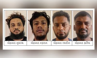 Four supposed ISIS terrorists, who are Sri Lankan nationals, were charged at the Ahmedabad airport on Monday, Gujarat’s Anti-Terrorism Squad (ATS) said.