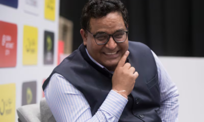 Vijay Shekhar Sharma gave shareholders a hopeful outlook, saying that the company has put its toughest days behind it.