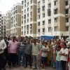 Citizens of Motnath Residency Cooperative Housing Society in Gujarat protest against housing allowance to a Muslim female, seeking its invalidation.