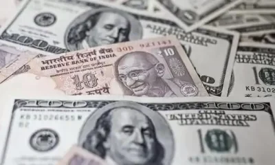 Forex traders said news of dollar selling by public sector banks backed the Indian currency. However, higher crude oil costs restricted the gains in the local unit.