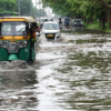 Several places in Gujarat experienced heavy rainfall, with Khambaliya in Dwarka district receiving more than 9 inches.