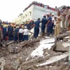 A six-story structure fell in Surat's Sachin Pali village, resulting in one death and several trapped.