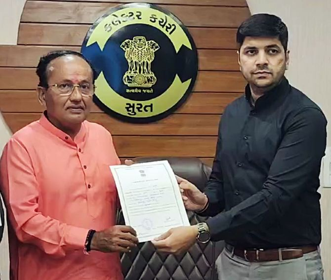 The Gujarat High Court summoned Mukesh Dalal, the BJP MP from Surat's Lok Sabha constituency.