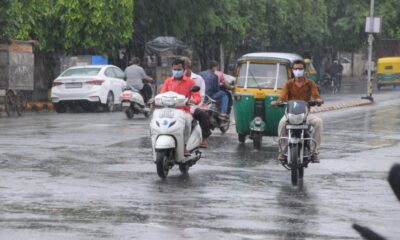 It is showering heavily in most regions of Saurashtra state, and flood-like situations have been created in many places in the district, including Porbandar, Rajkot, Dwarka, and Gir Somnath, as the Meghraja shouted.