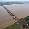 The Mumbai-Ahmedabad Bullet Train project is moving quickly, with key advances including a lengthy bridge across the Narmada River.