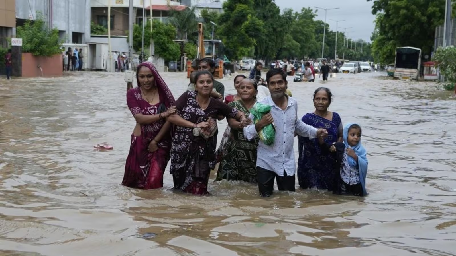 Gujarat Floods: At least 28 people have been killed in Gujarat over the last three days as torrential rains continue.