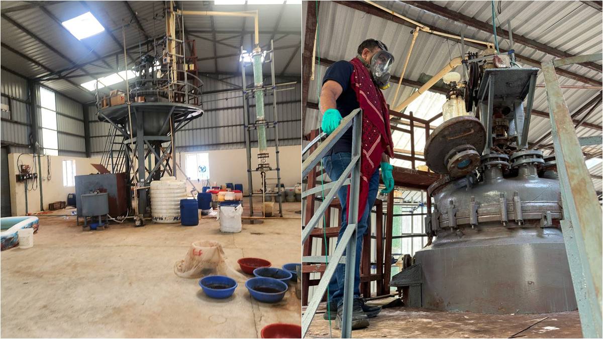The operation even led to the detention of two key people allegedly implicated in the illicit manufacturing and distribution of the prohibited substance.