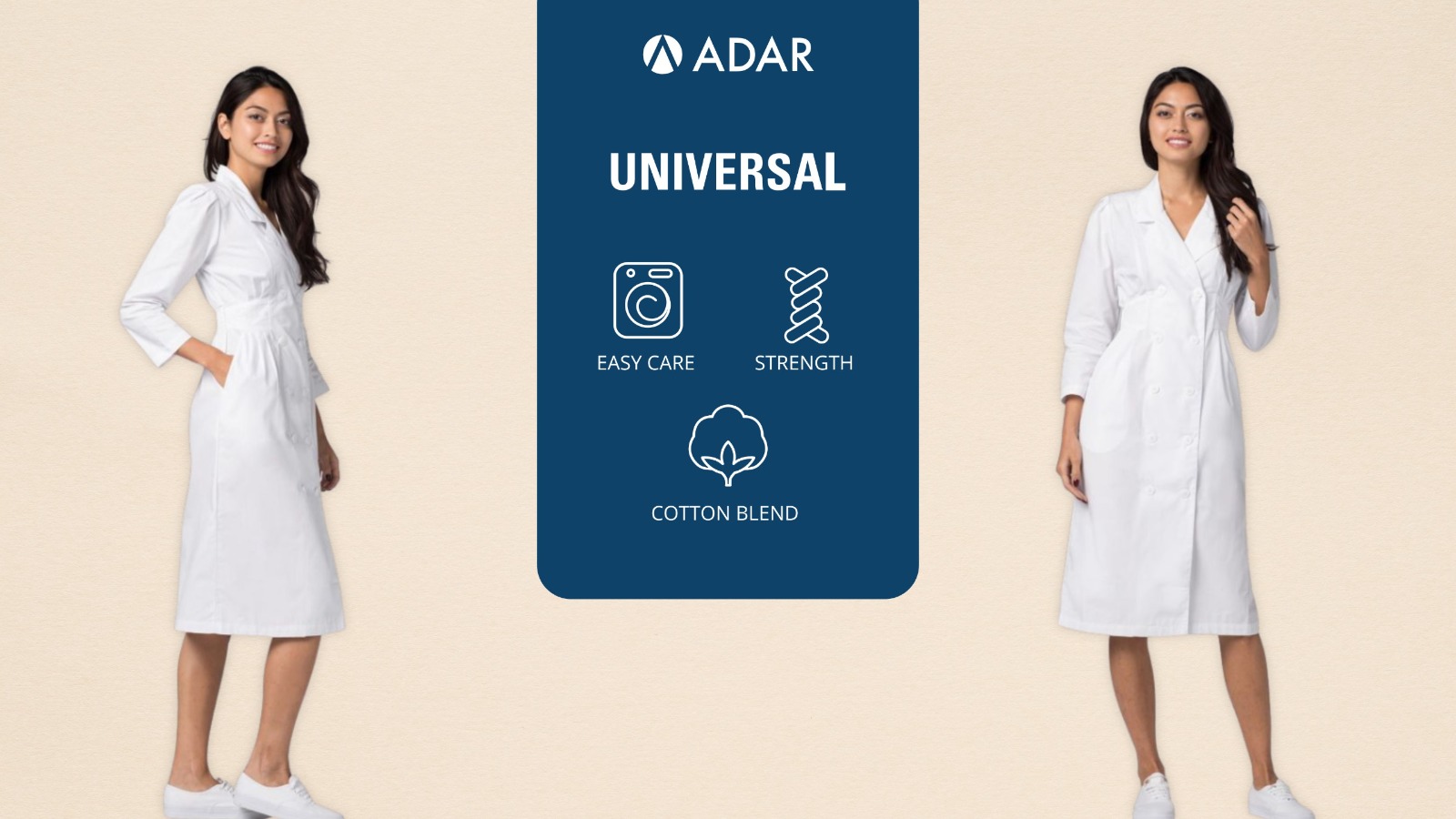 Midriff Dress A stylish alternative to traditional medical dresses