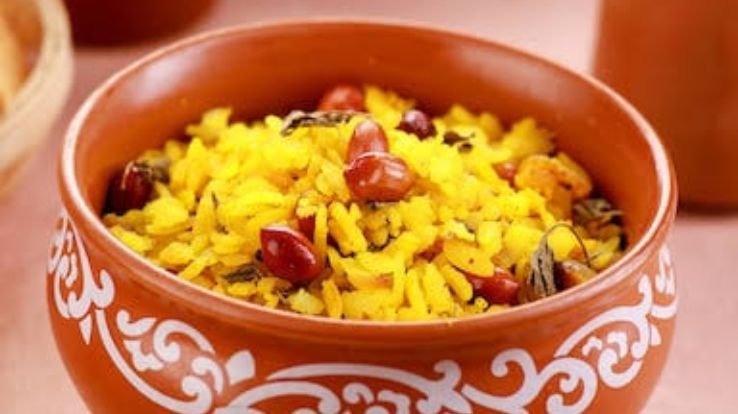 Transform your everyday poha into a balanced meal with soy, sprouts, and seeds.