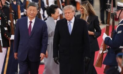 Xi Jinping’s US state visit opens with rare Trump welcome.