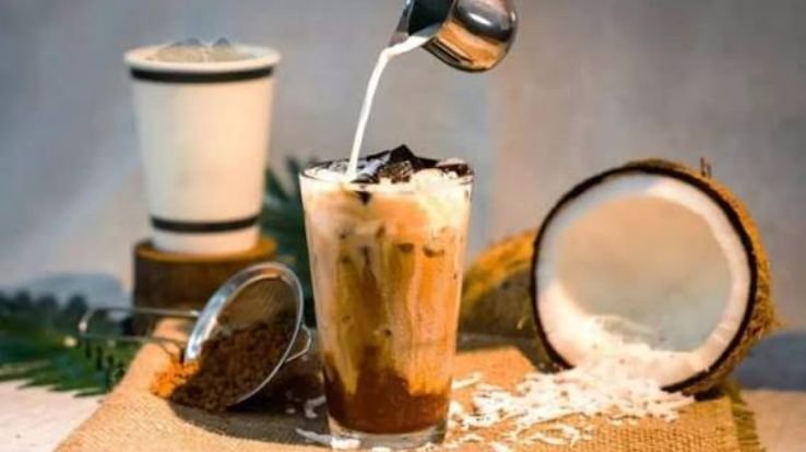 Transform instant coffee at home with coconut cream, condensed milk, and a hint of salt.
