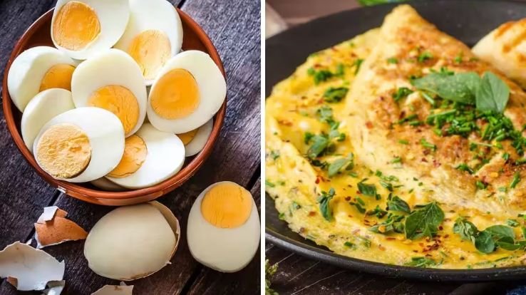From masala omelettes to boiled eggs, here’s how cooking methods and oil choices impact nutrition.