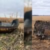 Authorities investigate possible space debris after farmer’s discovery.