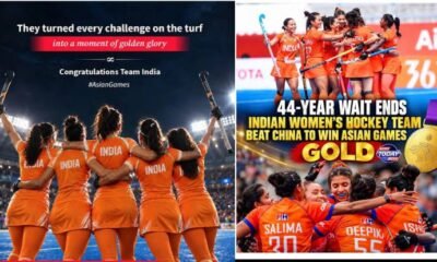 PM Modi hails 44-year wait-ending triumph.