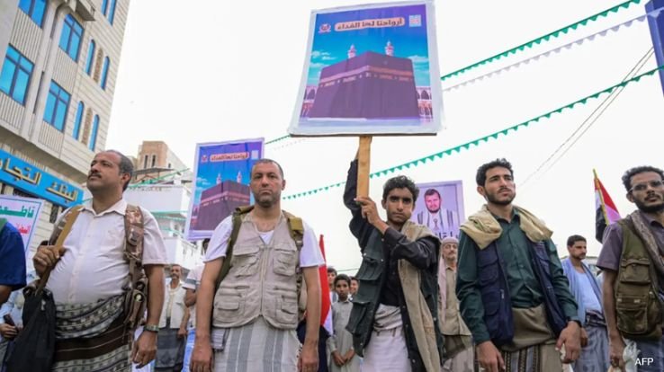 Propaganda war turns religious symbols into political weapons.