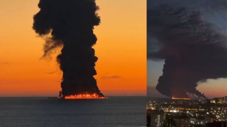 23 Indian crew members rescued as black sea shipping comes under fire.