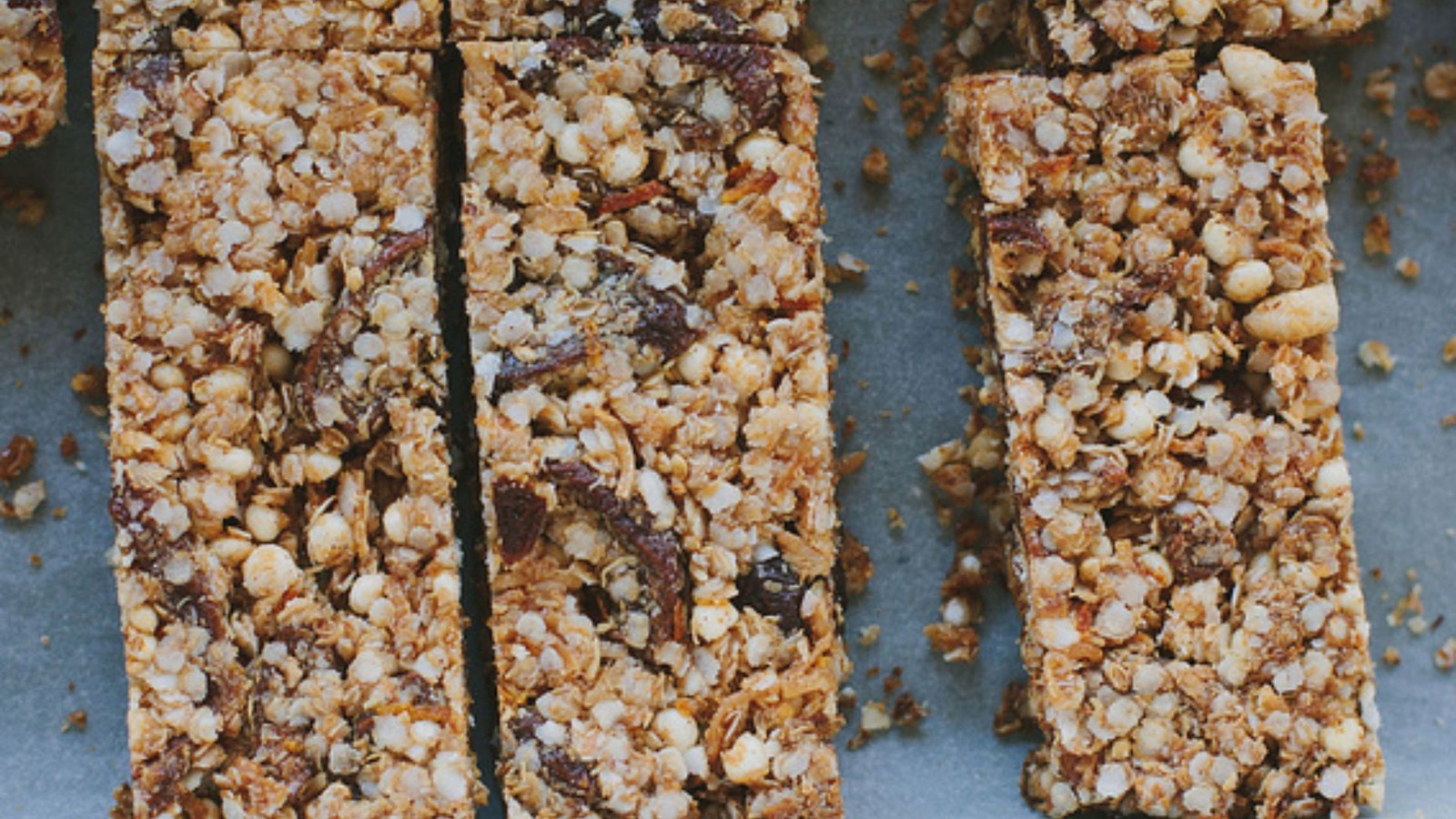 Wholesome Amaranth Cranberry energy bars.