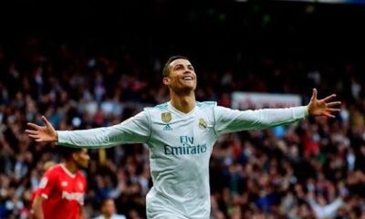 Cristiano Ronaldo wins Ballon d'Or of all time.