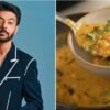 Chef Ranveer Brar's take on a homely dish with wadi, spiced curd gravy, and aromatic tadka.