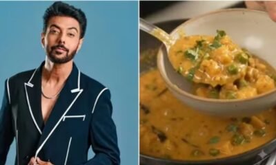 Chef Ranveer Brar's take on a homely dish with wadi, spiced curd gravy, and aromatic tadka.