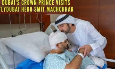 Sheikh Hamdan praises Indian captain who saved 172 lives after mid-flight attack.