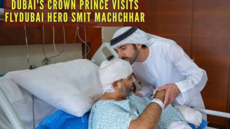 Sheikh Hamdan praises Indian captain who saved 172 lives after mid-flight attack.